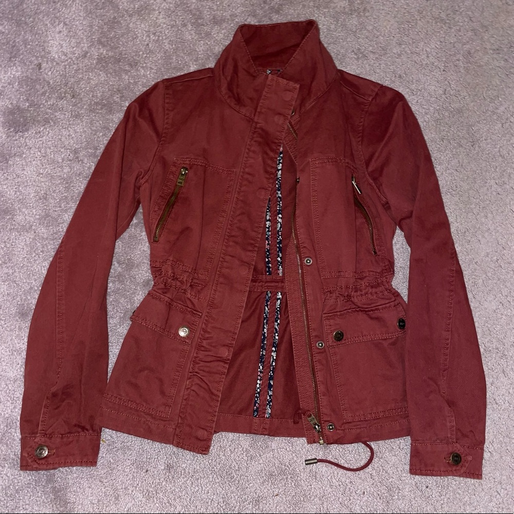 Women's Aeropostale Burgundy Jacket, Size: XS